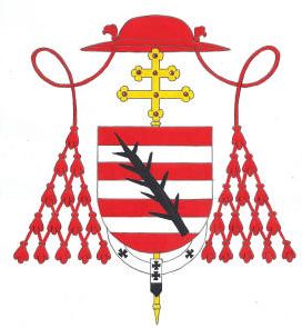 Arms (crest) of Domenico Carafa della Spina di Traetto