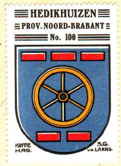 Wapen van Hedikhuizen/Coat of arms (crest) of Hedikhuizen