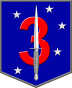 Coat of arms (crest) of 3rd Marine Raider Battalion, USMC