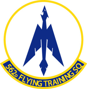 Coat of arms (crest) of the 562nd Flying Training Squadron, US Air Force