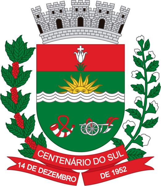 Arms (crest) of Centenário do Sul