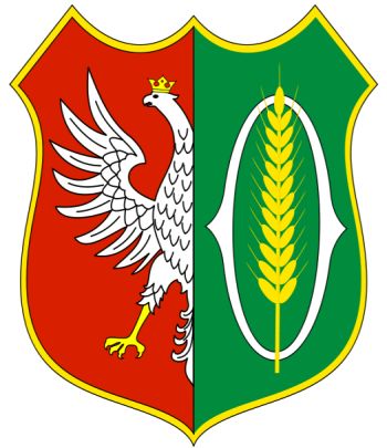 Arms of Ostrówek (Wieluń)