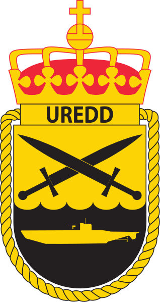 Coat of arms (crest) of the Submarine KNM Uredd, Norwegian Navy