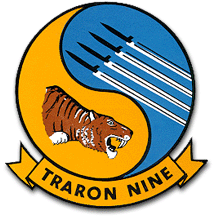 Coat of arms (crest) of the VT-9 Tigers, US Navy