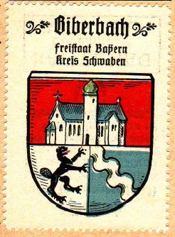 Wappen von Biberbach (Schwaben)/Coat of arms (crest) of Biberbach (Schwaben)