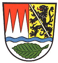 Wappen von Landkreis Hassfurt/Arms (crest) of the Hassfurt district