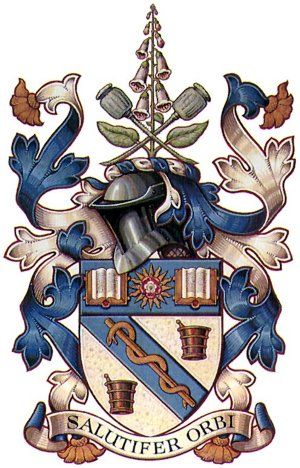 Arms of the School of Pharmacy, University College London