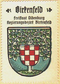 Wappen von Birkenfeld (Nahe)