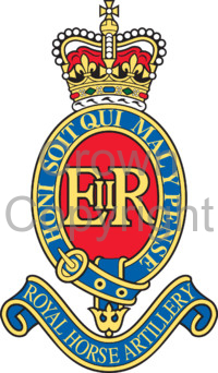 Coat of arms (crest) of the 3 Regiment, RHA, British Army