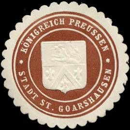Seal of Sankt Goarshausen