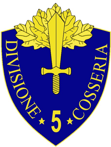 File:5th Infantry Division Cosseria, Italian Army.png