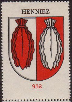Wappen von/Blason de Henniez (Vaud)