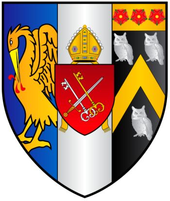 Arms (crest) of Corpus Christi College (Oxford University)