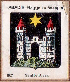 Wappen von Senftenberg (Niederösterreich)/Coat of arms (crest) of Senftenberg (Niederösterreich)