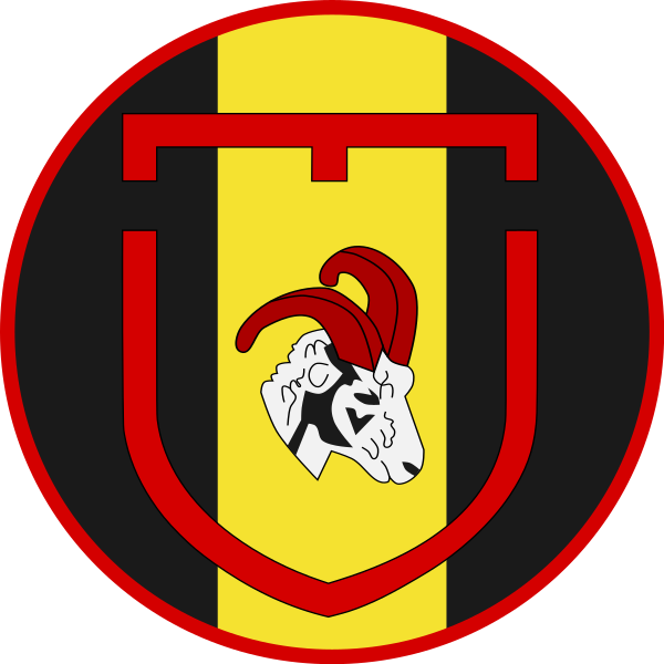 Emblem (crest) of the 8th Park Engineering Company, I Armoured Engineer Battalion, The Engineer Regiment, Danish Army