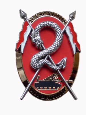 Coat of arms (crest) of the 2nd Squadron, 4th Dragoons Regiment, French Army