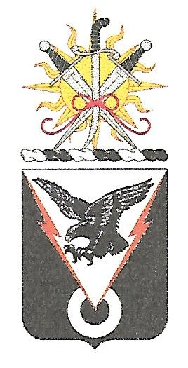 Coat of arms (crest) of 327th Signal Battalion, US Army