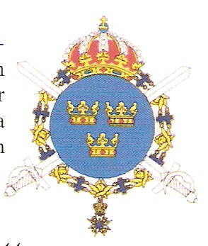 Coat of arms (crest) of the 1st Cavalry Regiment Life Guards Dragoons, Swedish Army