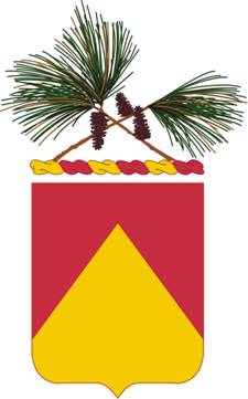 Coat of arms (crest) of the 36th Field Artillery Regiment, US Army