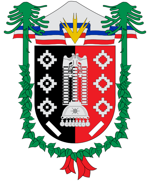Escudo de Araucanía/Arms (crest) of Araucanía