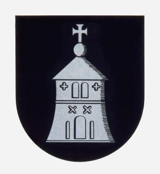 Wapen van Asse/Arms (crest) of Asse