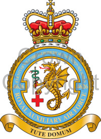 Coat of arms (crest) of the No 4626 Squadron, Royal Auxiliary Air Force