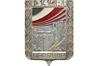 Coat of arms (crest) of the 134th Infantry Regiment, French Army