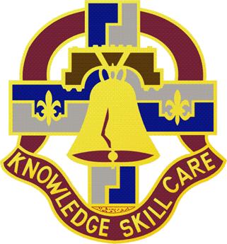 Coat of arms (crest) of 108th Combat Support Hospital, US Army.jpg