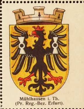 Wappen von Mühlhausen/Thüringen/Coat of arms (crest) of Mühlhausen/Thüringen