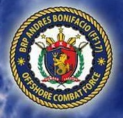 Coat of arms (crest) of the Frigate BRP Andres Bonifacio (FF-17), Philippine Navy