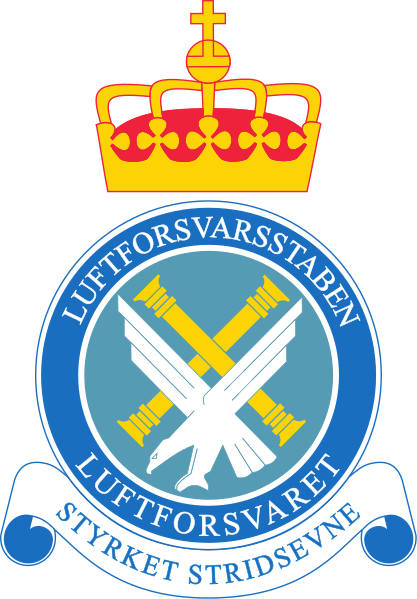Coat of arms (crest) of the Norwegian Air Force Staff