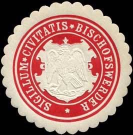 Seal of Biskupiec (Nowe Miasto Lubawskie)