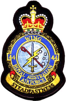 Coat of arms (crest) of the No 44 Wing, Royal Australian Air Force