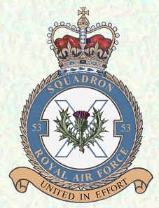 Coat of arms (crest) of the No 53 Squadron, Royal Air Force