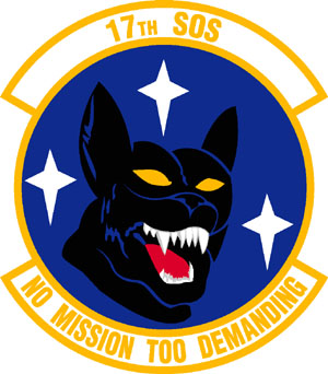 Coat of arms (crest) of the 17th Special Operations Squadron, US Air Force