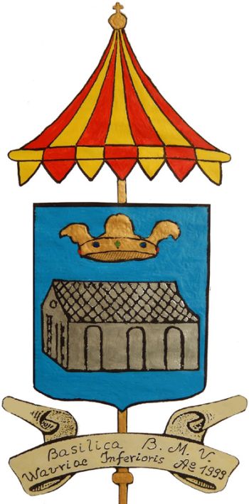Arms (crest) of Basilica of Our Lady of Peace and Concord, Base-Wavre