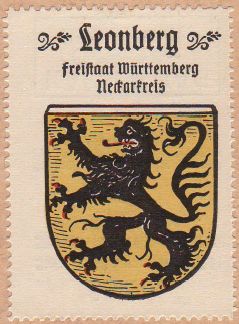 Wappen von Leonberg/Coat of arms (crest) of Leonberg