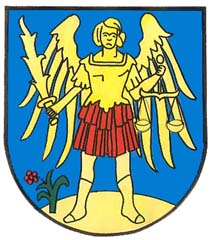 Wappen von Neufeld an der Leitha/Arms of Neufeld an der Leitha