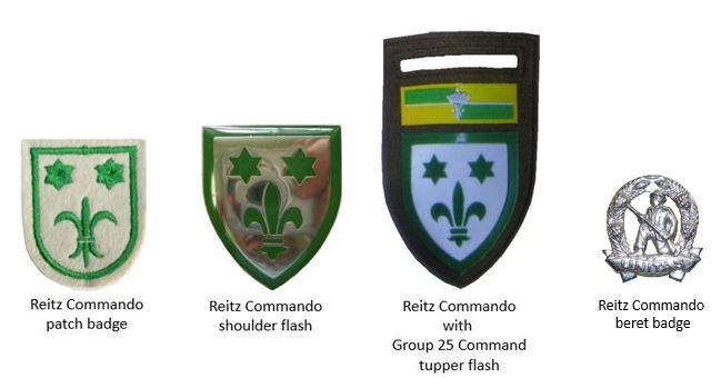 Coat of arms (crest) of the Reitz Commando, South African Army