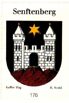 Wappen von Senftenberg (Niederösterreich)/Coat of arms (crest) of Senftenberg (Niederösterreich)
