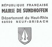 Blason de Sundhoffen/Arms (crest) of Sundhoffen