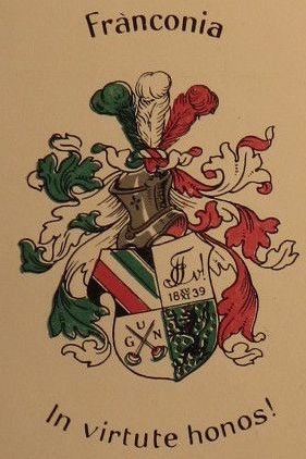 Wappen von Corps Franconia zu Karlsruhe/Arms (crest) of Corps Franconia zu Karlsruhe