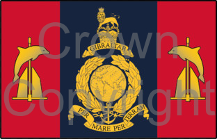 Arms of 1 Assault Group, RM (1AGRM)