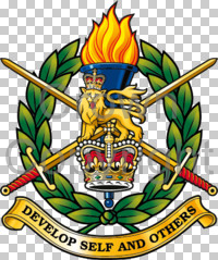 Coat of arms (crest) of the Army Recruiting Initial Training Command (ARITC), British Army