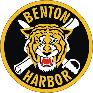 Coat of arms (crest) of Benton Harbor High School Junior Reserve Officer Training Corps, US Army