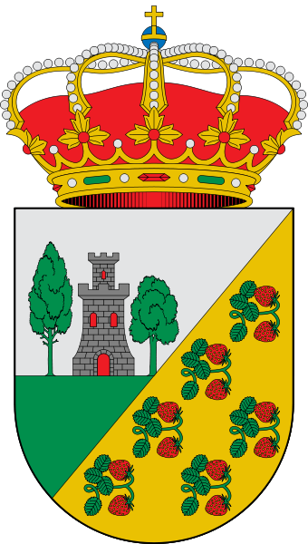 Escudo de Casas del Monte/Arms (crest) of Casas del Monte