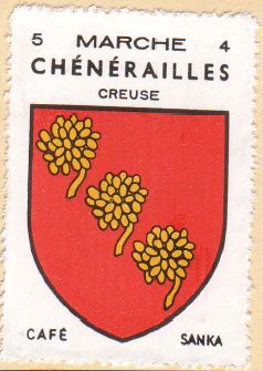 Blason de Chénérailles/Coat of arms (crest) of {{PAGENAME