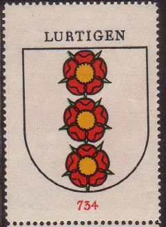 Wappen von/Blason de Lurtigen