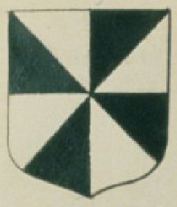 Arms (crest) of Priory of Saint-Jean in La Lande