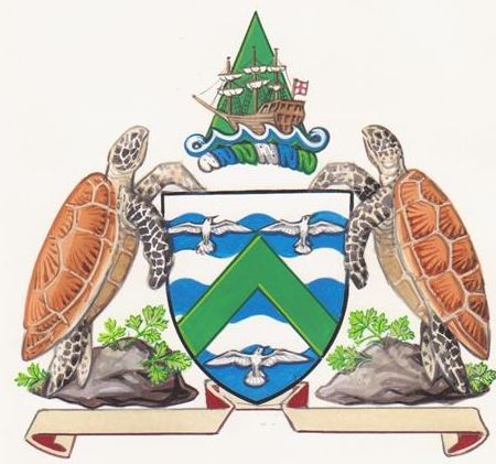 Arms (crest) of Ascension Island